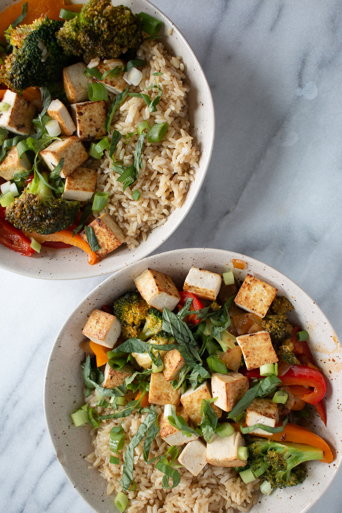 vegetarian tofu stir fry, healthy, thai, easy