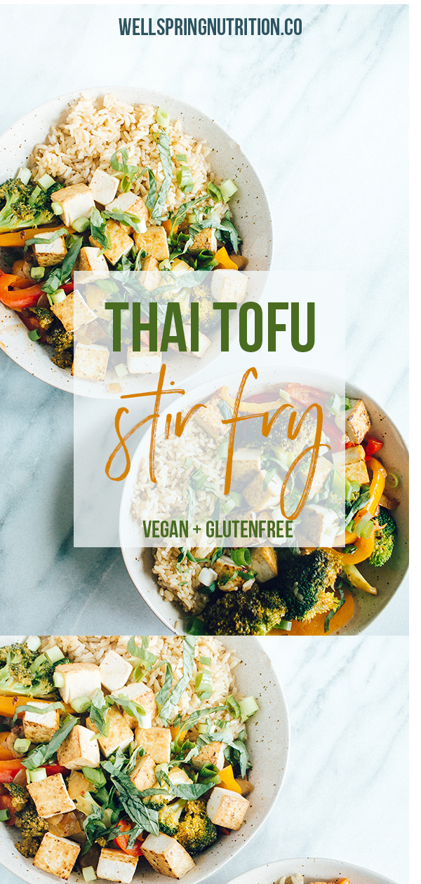 thai tofu stir fry